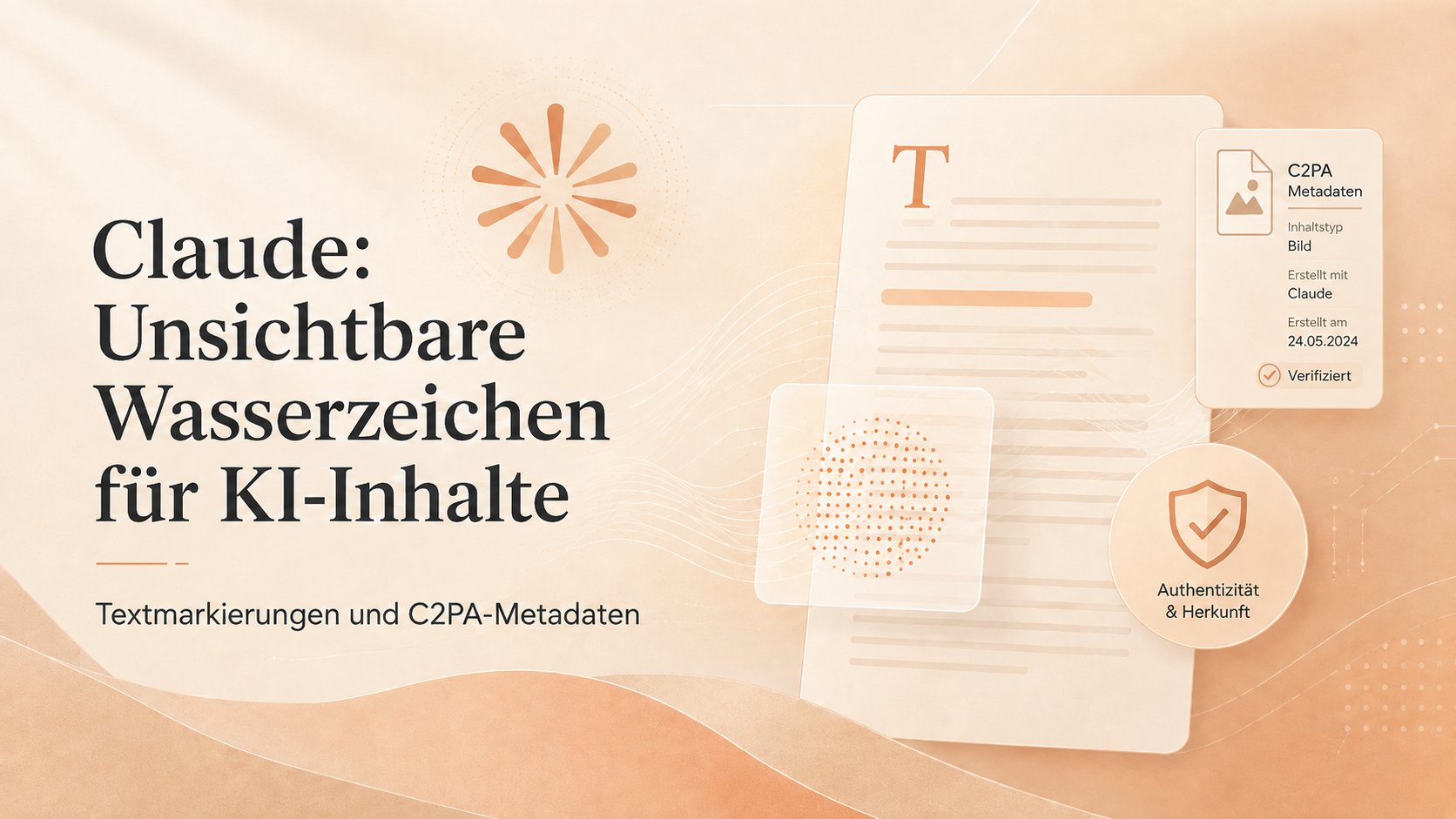 Claude kennzeichnet KI-Texte mit unsichtbaren Wasserzeichen und C2PA-Metadaten