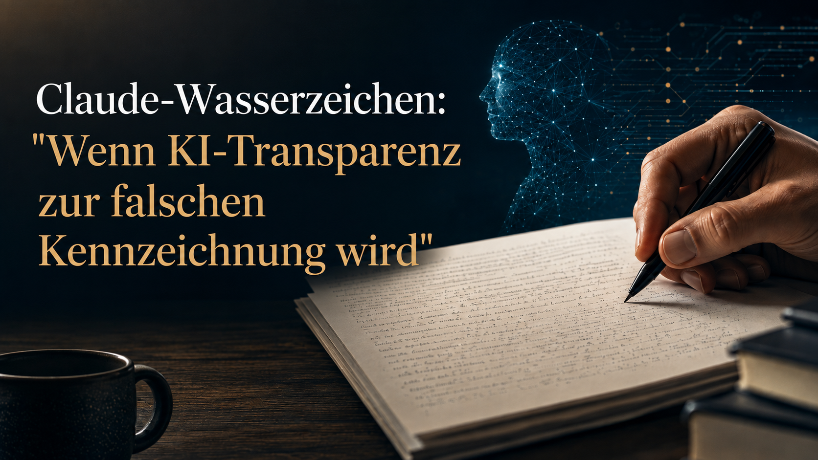 Claude-Wasserzeichen: Wenn KI-Transparenz zur falschen Kennzeichnung wird