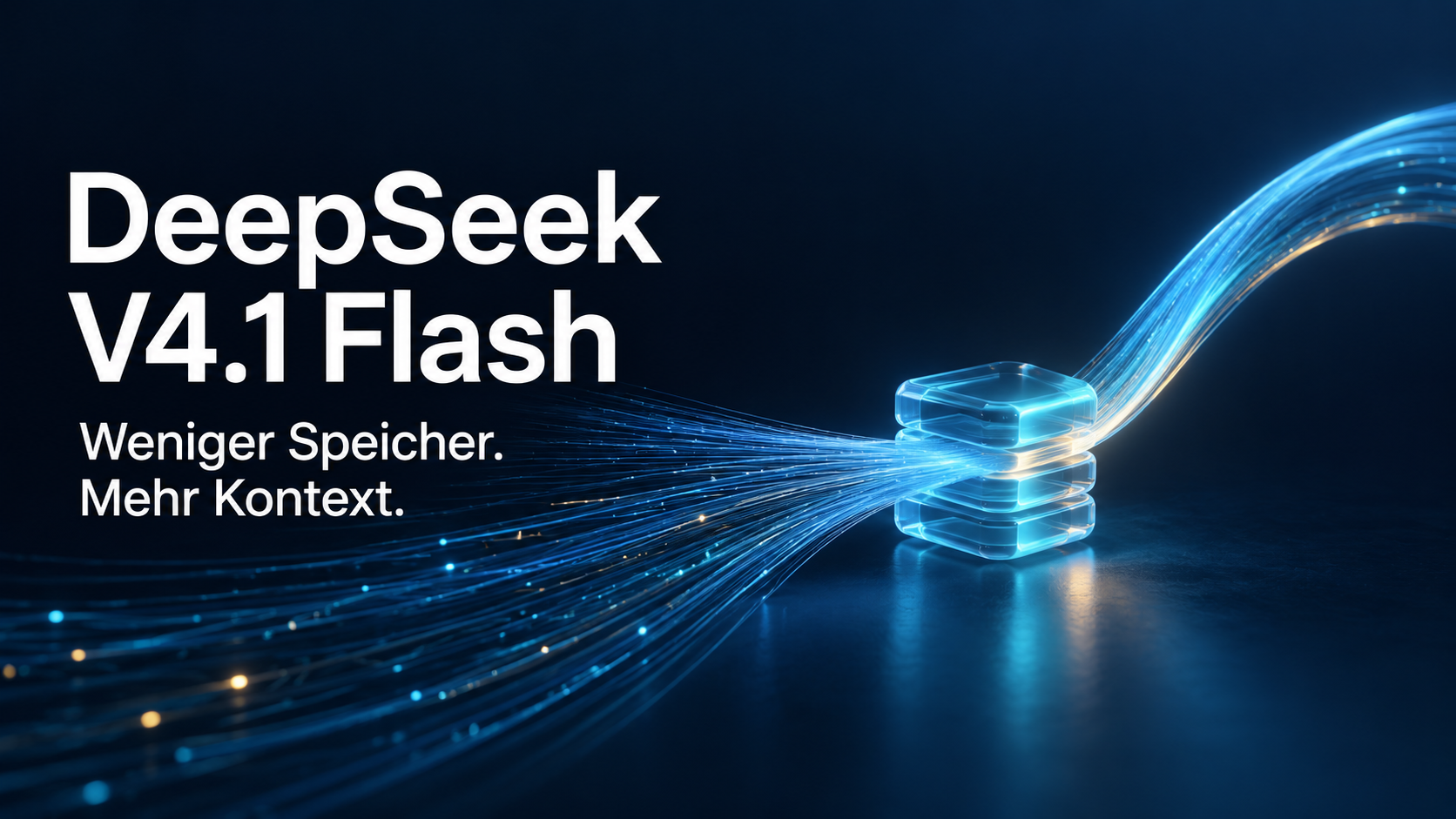 DeepSeek V4.1 Flash: Weniger Kontextspeicher, mehr Spielraum für KI-Agenten