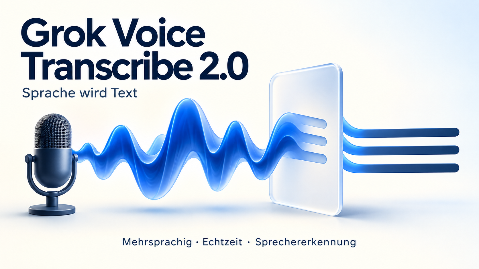 Grok Voice Transcribe 2.0: Weniger Hörfehler, gleicher Preis