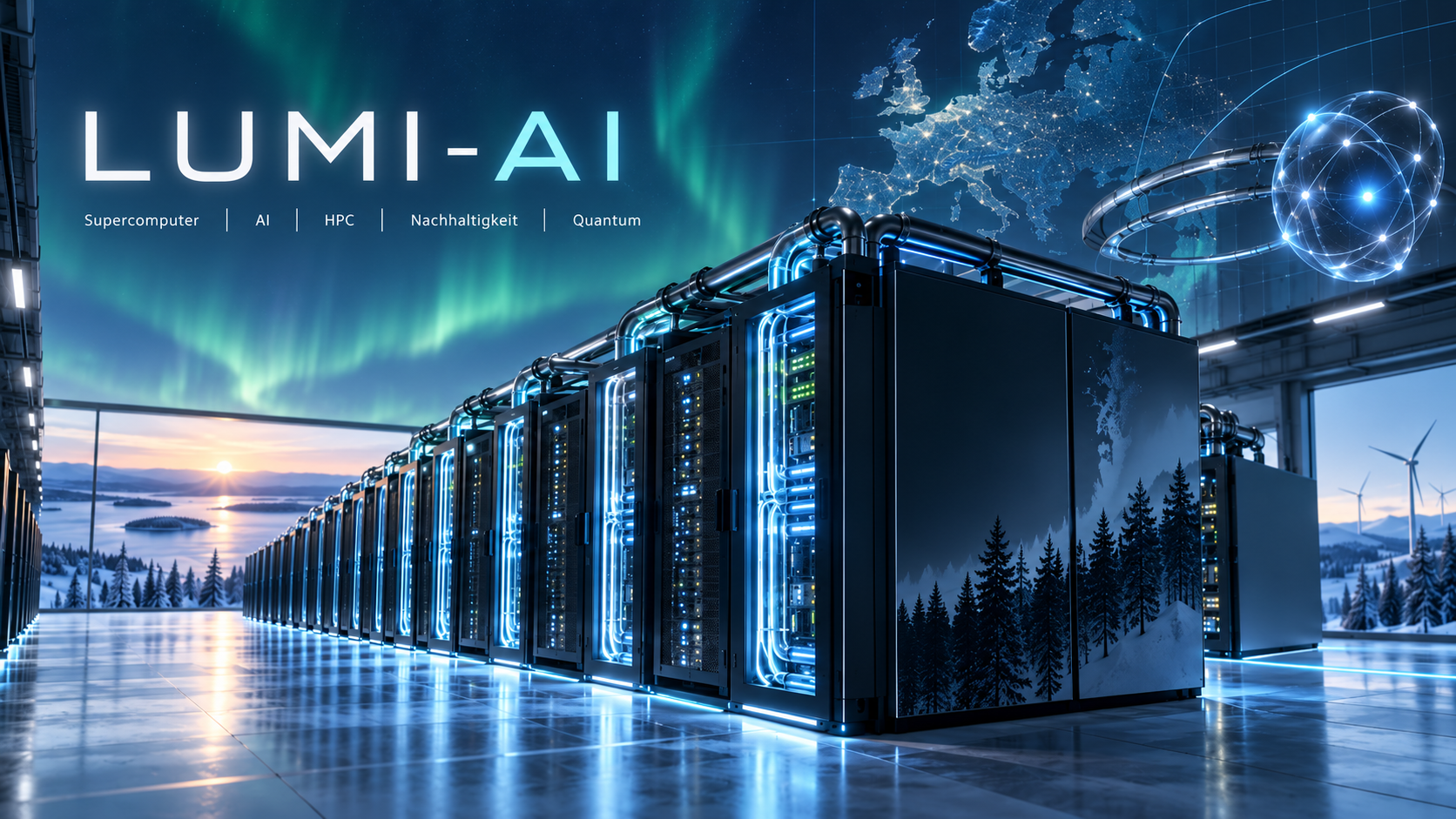 LUMI-AI: Bull baut Europas nächste KI-Supercomputer-Generation in Finnland
