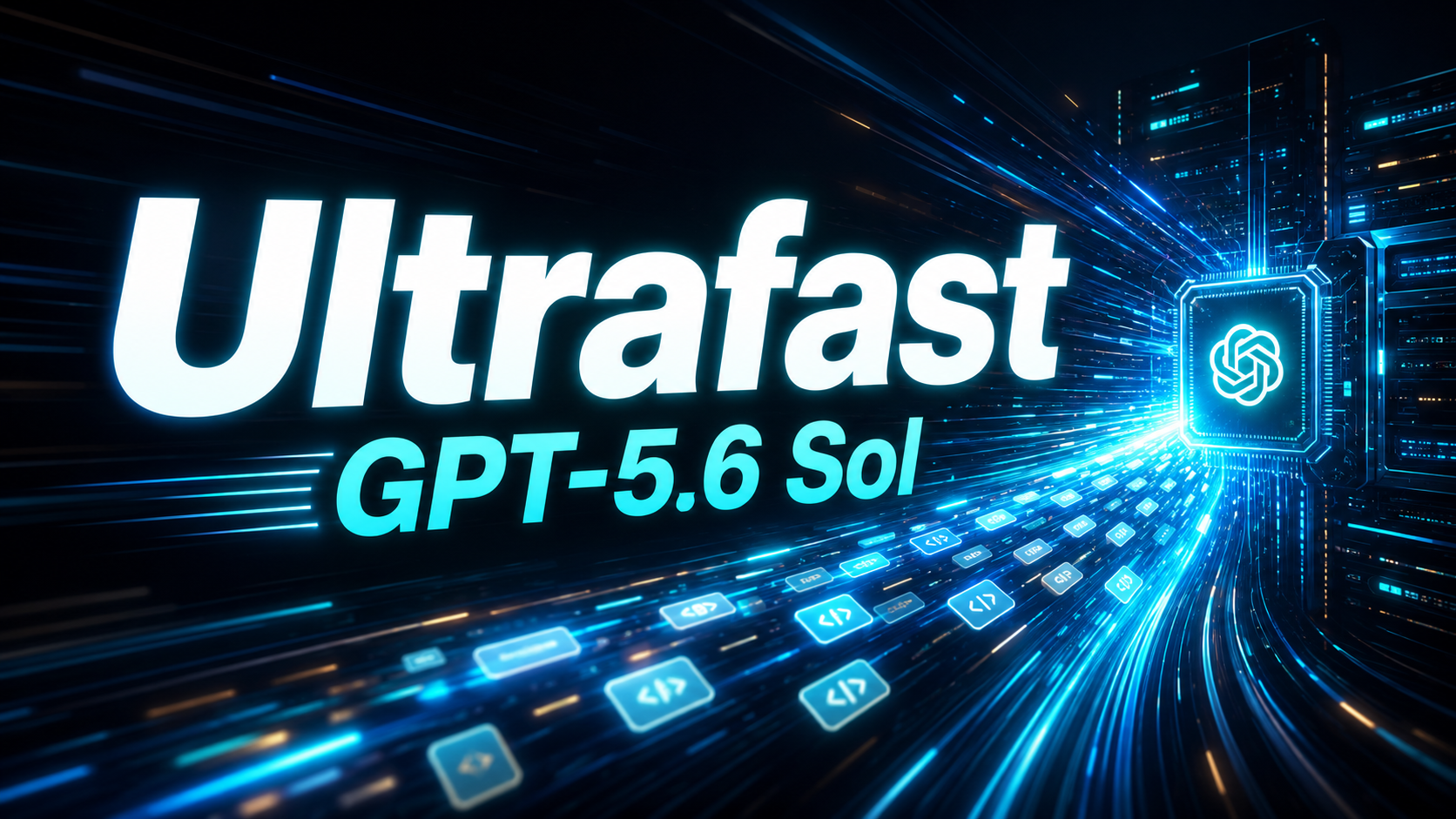 OpenAI startet Ultrafast: GPT-5.6 Sol wird bis zu 14-mal schneller