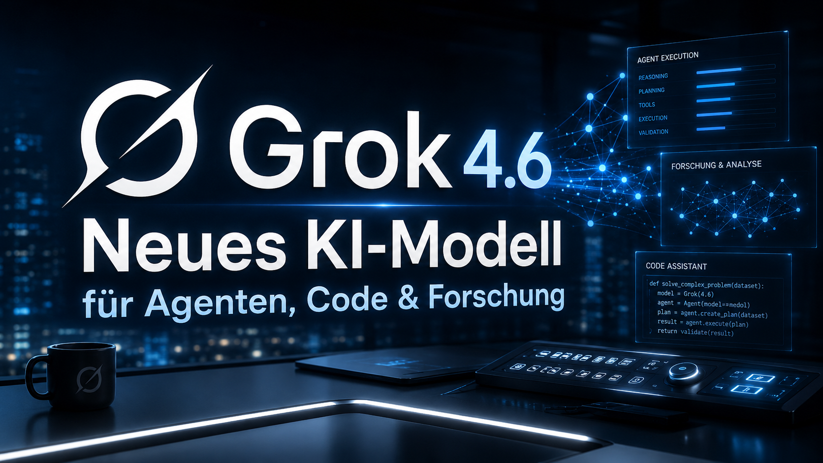 xAI stellt Grok 4.6 vor: Neues KI-Modell für Agenten, Coding und komplexe Projekte